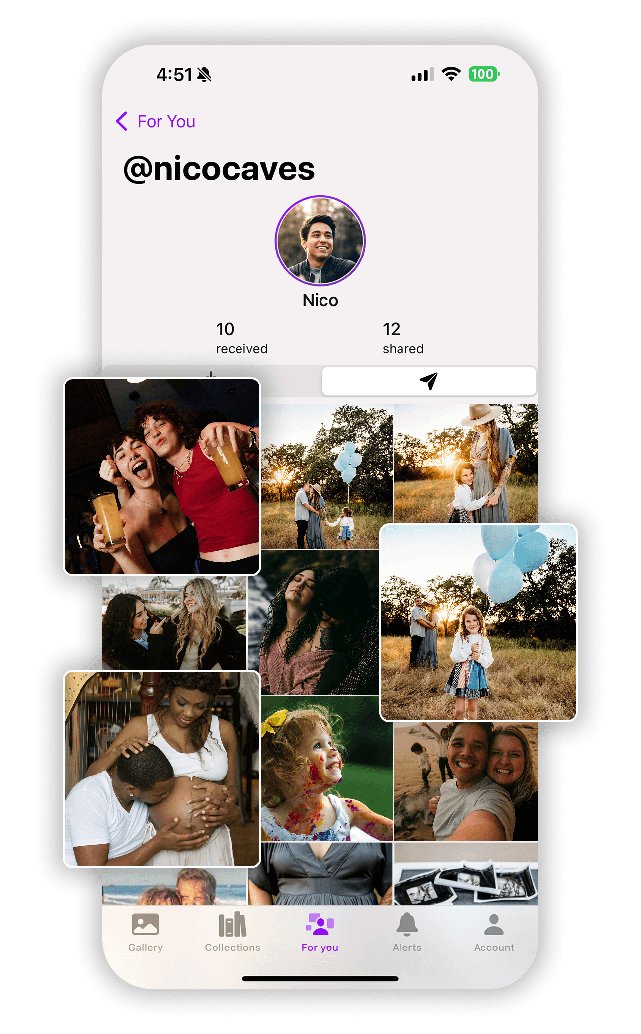 Private sharing