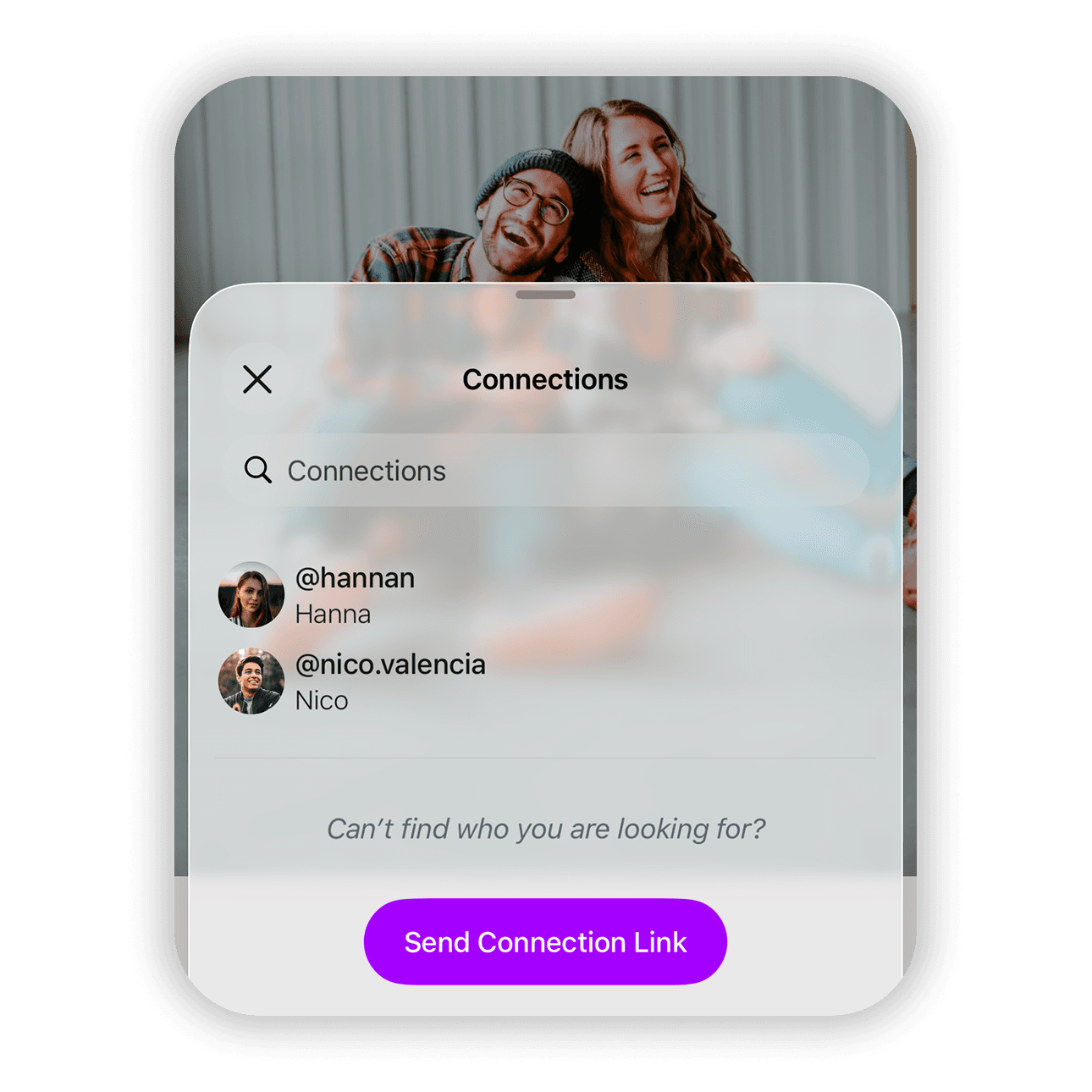 Private photo sharing
