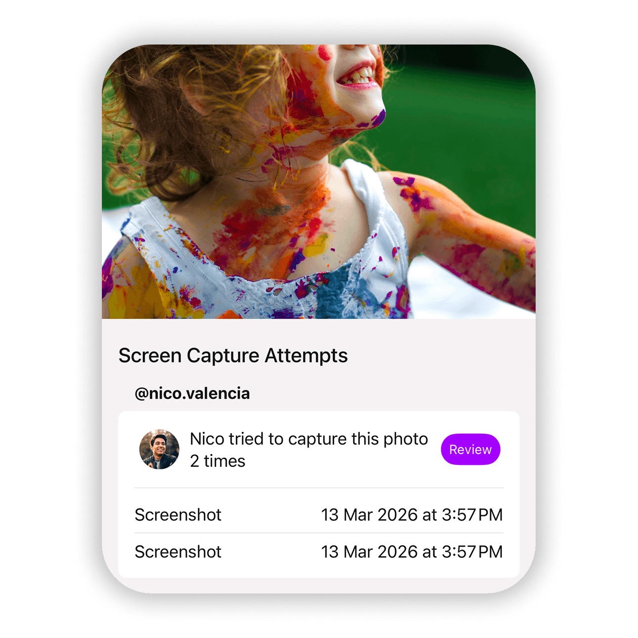 Screenshot protection